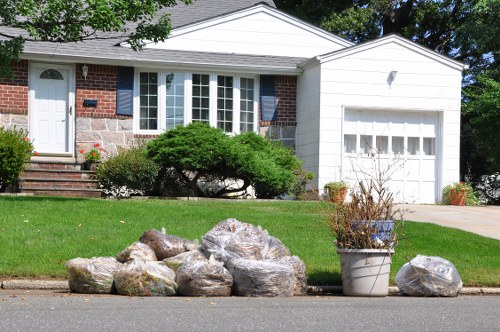 Residential skip placement for home renovation