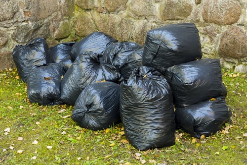 Illustration of hazardous waste types